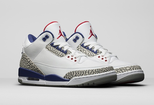 推荐入手!air jordan 3 "true blue" 绝对是本月最佳复刻!