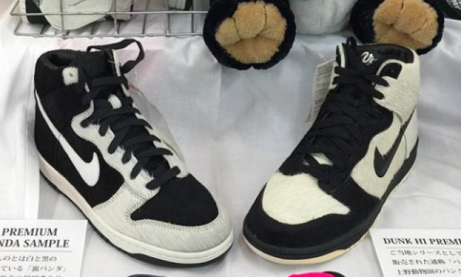 nike dunk sb high 上野熊猫样品曝光